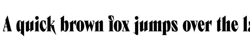 Preview of TT Ricks Trial Bold font