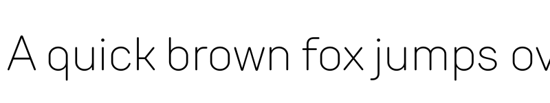 Preview of TT Rounds Neue Trial ExtraLight font