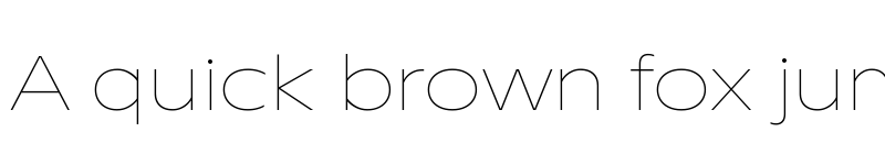 Preview of TT Runs Trial Thin font