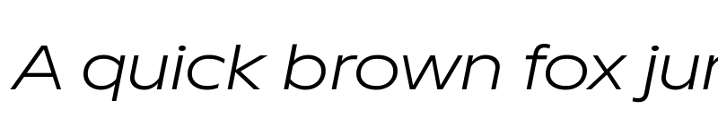 Preview of TT Runs Trial Variable Italic Regular font