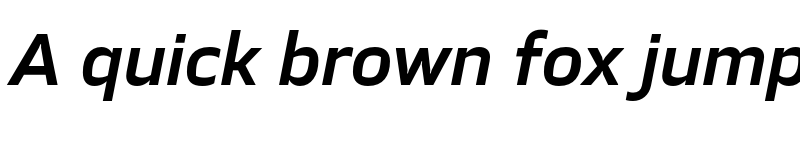 Preview of TT Severs Trial DemiBold Italic font