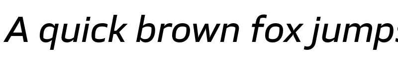 Preview of TT Severs Trial Medium Italic font