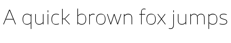 Preview of TT Severs Trial Thin font