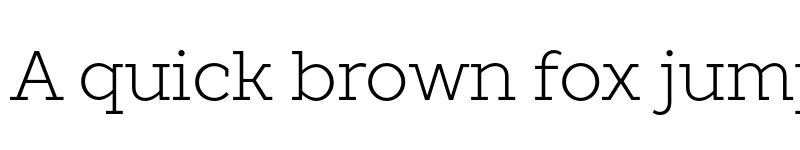 Preview of TT Slabs Trial Light font