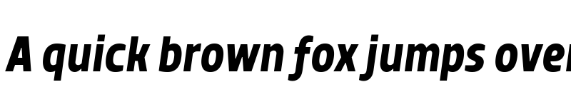 Preview of TT Teds Bold Italic font