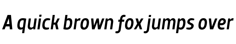 Preview of TT Teds Medium Italic font