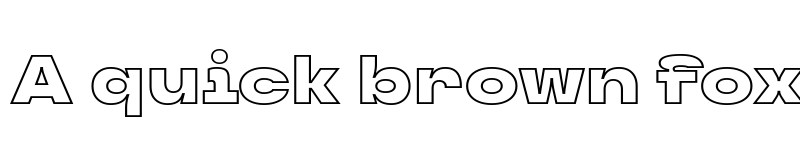 Preview of TT Travels Next Trl Blc Outline font