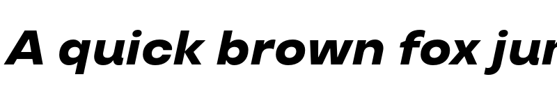 Preview of TT Travels Trl ExtraBold Italic font