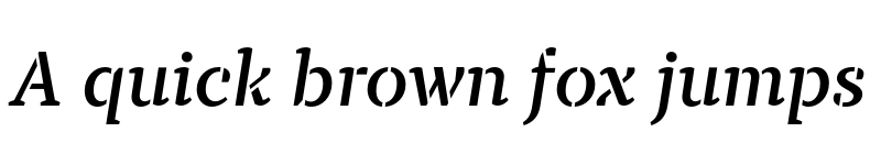 Preview of TT Tricks Stencil Trl Db It font