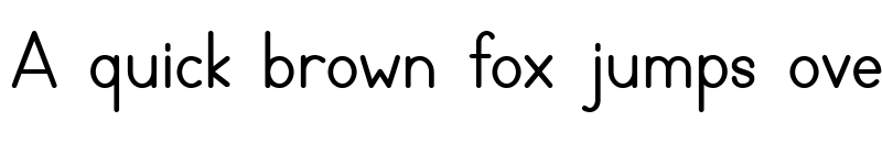 Preview of TTKB Dik Temel Abece Bold font