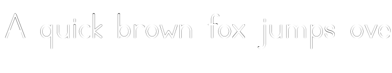 Preview of TTKB Dik Temel Abece OutBody Regular font