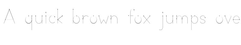 Preview of TTKB Dik Temel Abece OutLine Regular font