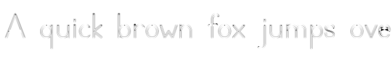 Preview of TTKB Dik Temel Abece OutUni Regular font