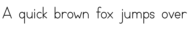 Preview of TTKB Dik Temel Abece Regular font