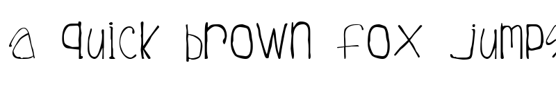 Preview of Tuesday Regular font