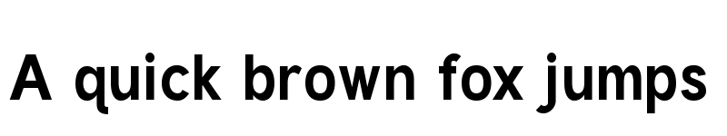 Preview of Tuffy Bold font