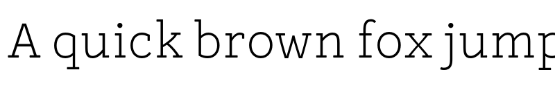 Preview of Tulia Regular font