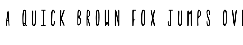 Preview of Tulip Regular font