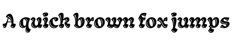 Preview of Tumba Inline font