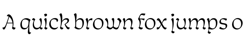 Preview of Tumba Light font