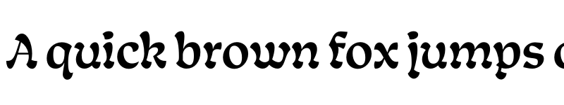 Preview of Tumba Semibold font