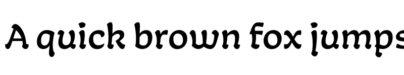 Preview of Tumba Text Medium font