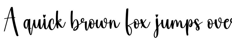 Preview of Tumbler Regular font