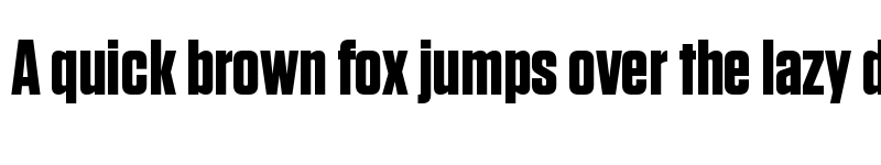 Preview of Tungsten Bold font