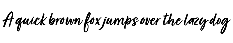 Preview of Turbinado Bold Regular font