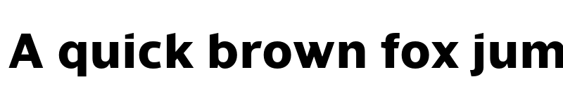 Preview of Turis ExtraBold font