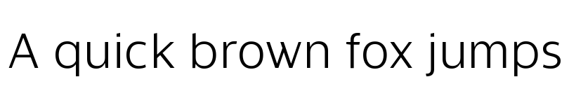 Preview of Turis Light font