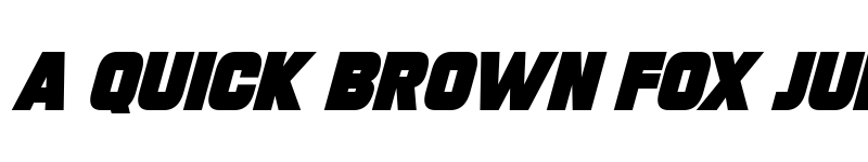 Preview of Turnaround Italic font