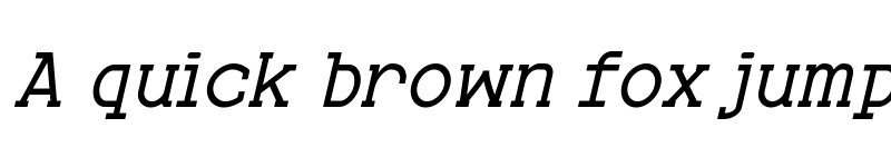 Preview of Turpis Italic font