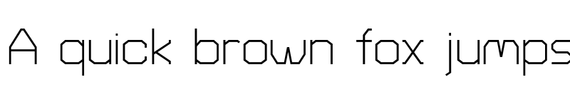 Preview of Turret Road Light font