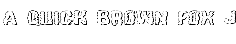 Preview of Tussle Expanded Outline Expanded Outline font