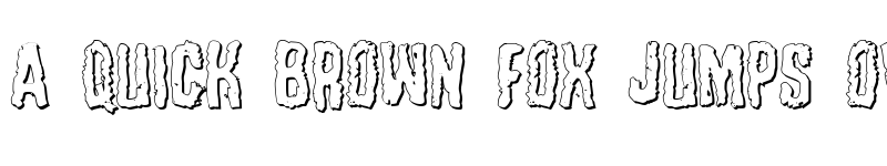 Preview of Tussle Outline Outline font