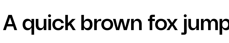 Preview of TV 2 Sans Display Medium font