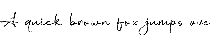 Preview of Twice Writing Regular font