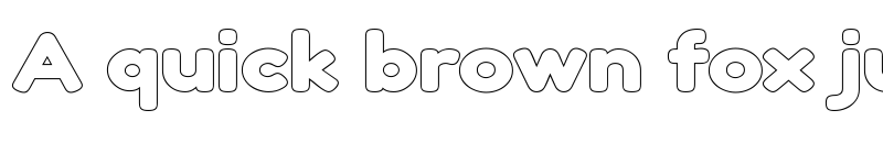 Preview of Twig Outline font