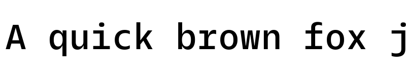 Preview of Twilio Sans Mono Medium font