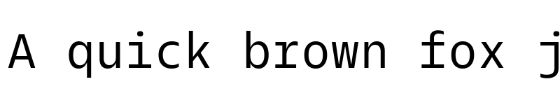 Preview of Twilio Sans Mono Regular font