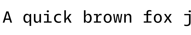 Preview of Twilio Sans Mono Retina font