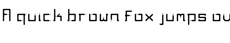 Preview of twodays Regular font