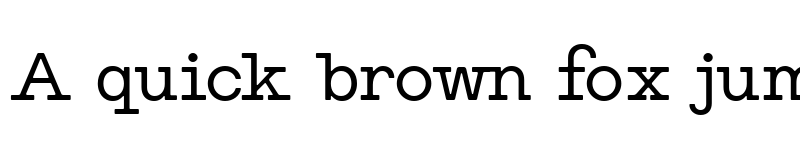 Preview of Type Machine Regular font