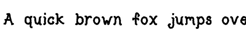 Preview of TypeO medium font