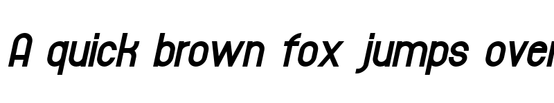 Preview of Typeward Bold Bold Italic font