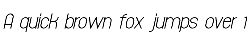 Preview of Typeward Light Italic Italic font