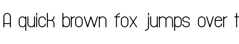 Preview of Typeward Light Regular font