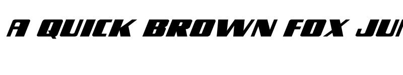 Preview of Typhoon Expanded Italic Expanded Italic font