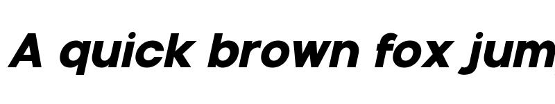 Preview of Typo Gotika Black Demo Italic font